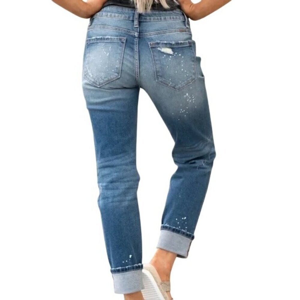 KanCan Shelly Distressed High Waist Jeans - Picture 5 of 8